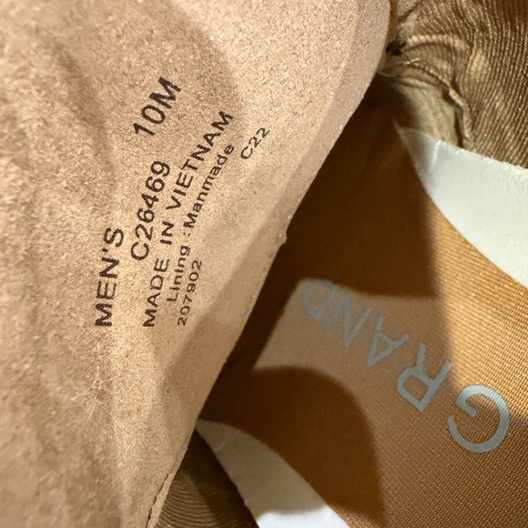 NEW! Cole Hasn Men Origins Grand  Classic Black Leather Oxfords - Picture 5 of 6